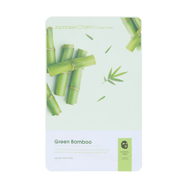 Japanese beauty mask - green bamboo